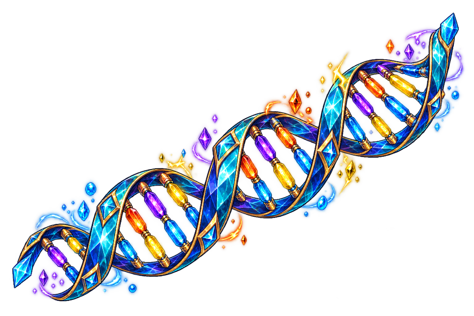 A Primekin genome — a crystal double helix
